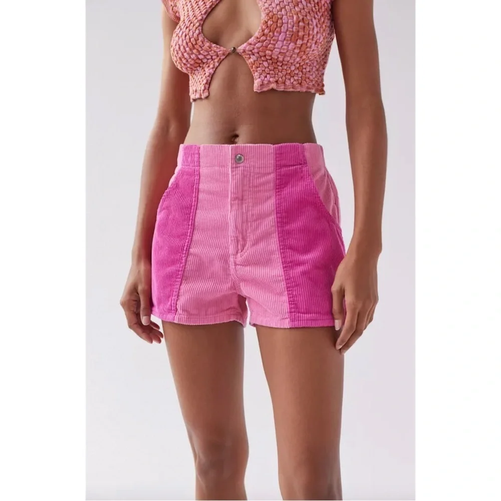 Girls' Joe's Jeans Avril 2-Tone High Rise Jean Shorts. Size 16 Girls .